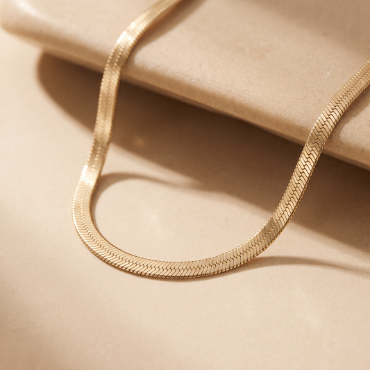 Herringbone necklace