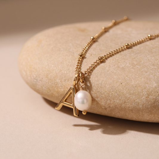 Initial necklace