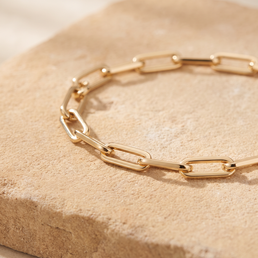 Paperclip Chain Bracelet
