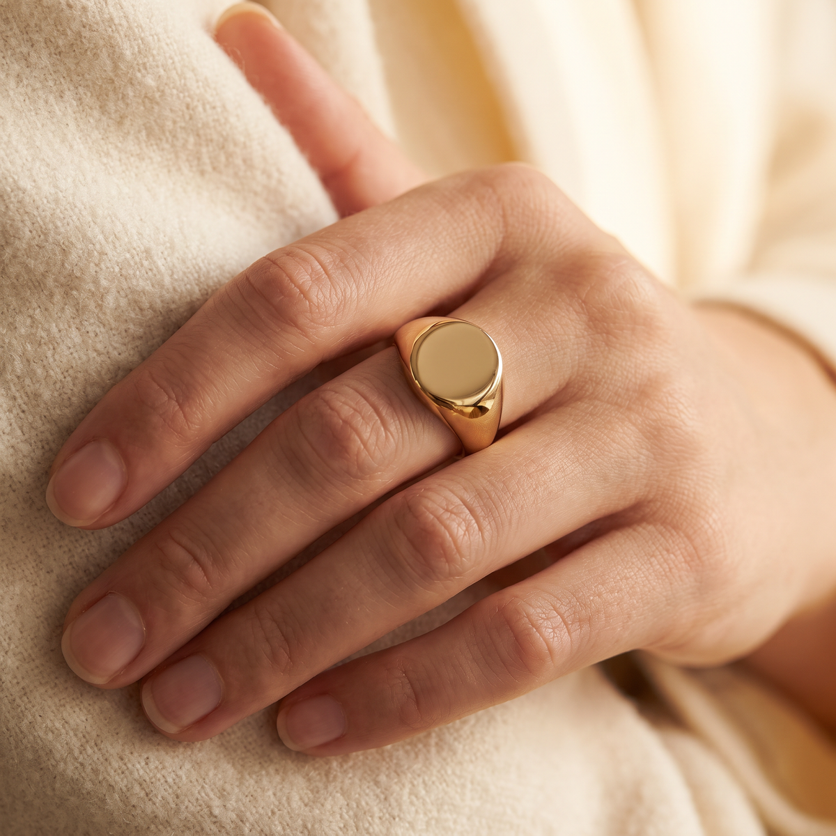 Signet Ring worn